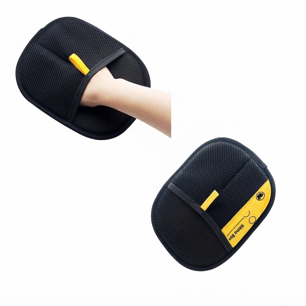 Kit Risparmio 2x: Guanto Cattura-Peli (Nero + Giallo)